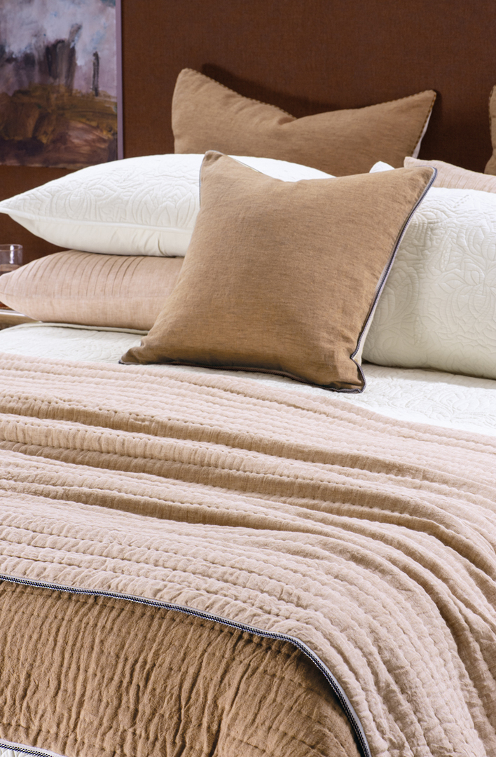 Bianca Lorenne - Appetto Sepia Coverlet - (Cushion Sold Separately) image 1